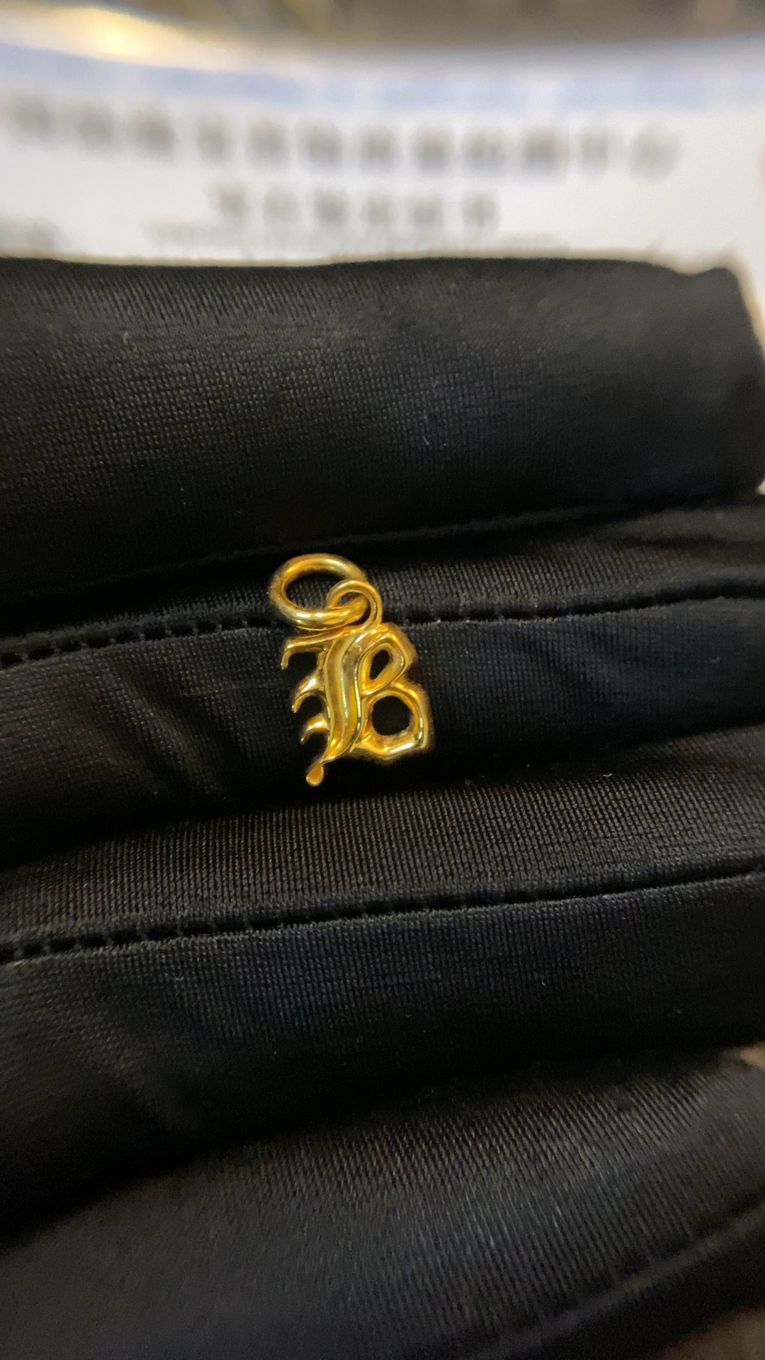 Custom Gold-Plated Diamond Setting, Necklace Pendant