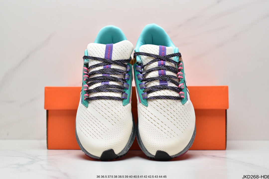 160 耐克Pegasus 38 登月38代系列九针眼网纱透气缓震疾速跑鞋DJ0860-400