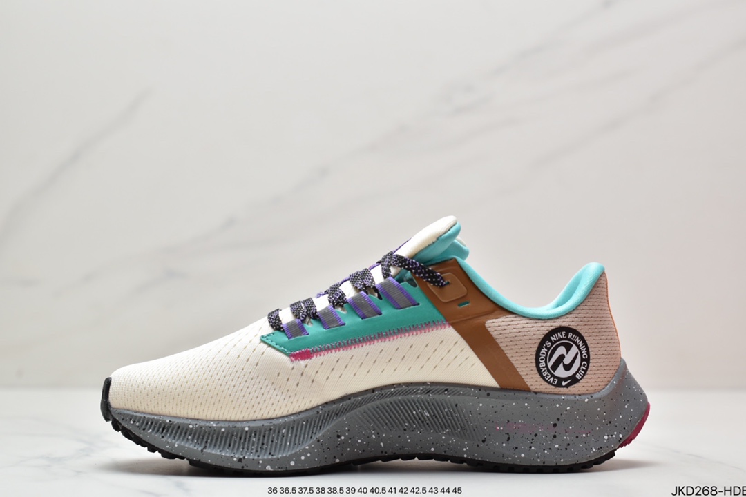 160 耐克Pegasus 38 登月38代系列九针眼网纱透气缓震疾速跑鞋DJ0860-400