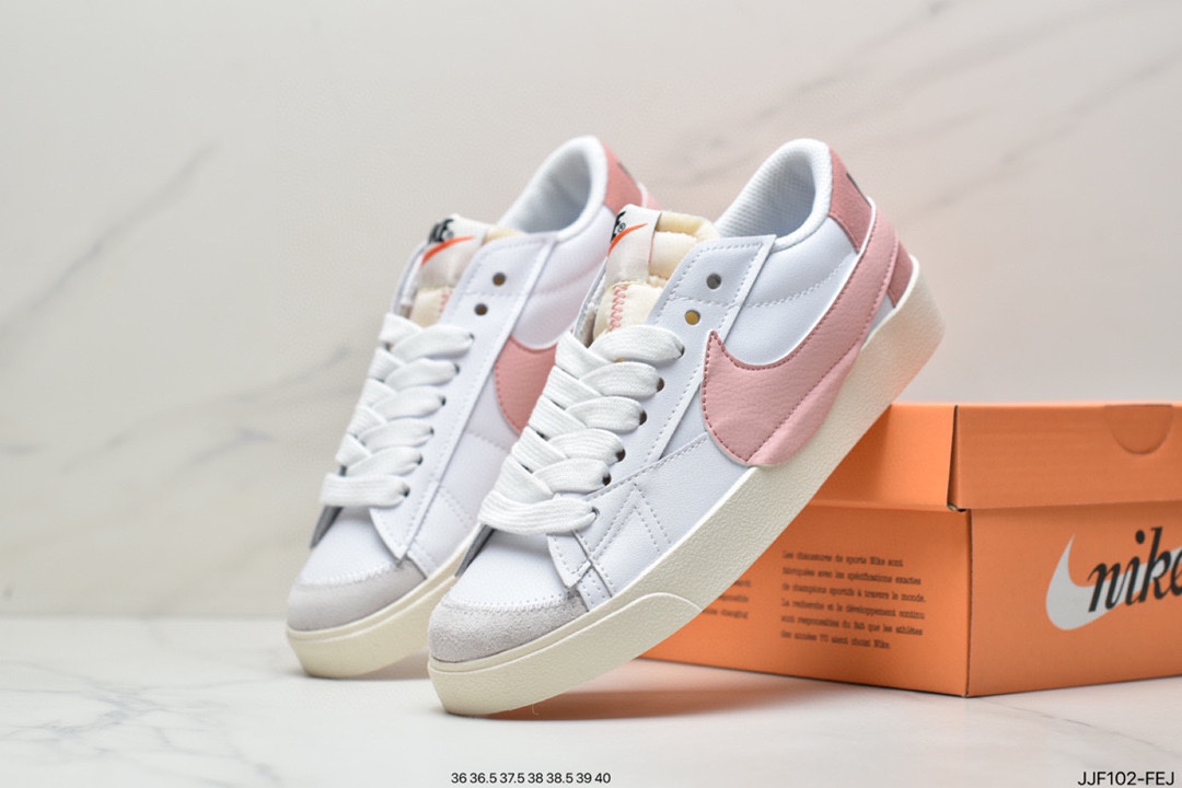 135 耐克NIKE WMNS Blazer Low LX 开拓者高帮百搭休闲运动板鞋DD3111