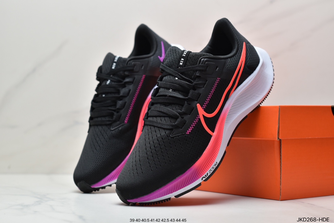 160 耐克Pegasus 38 登月38代系列九针眼网纱透气缓震疾速跑鞋DJ0860-400