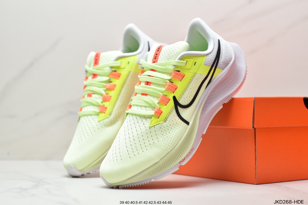 160 耐克Pegasus 38 登月38代系列九针眼网纱透气缓震疾速跑鞋DJ0860-400