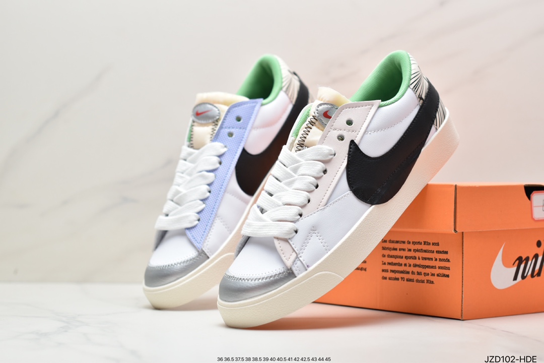 140 耐克NIKE WMNS Blazer Low LX 开拓者高帮百搭休闲运动板鞋 DD3111