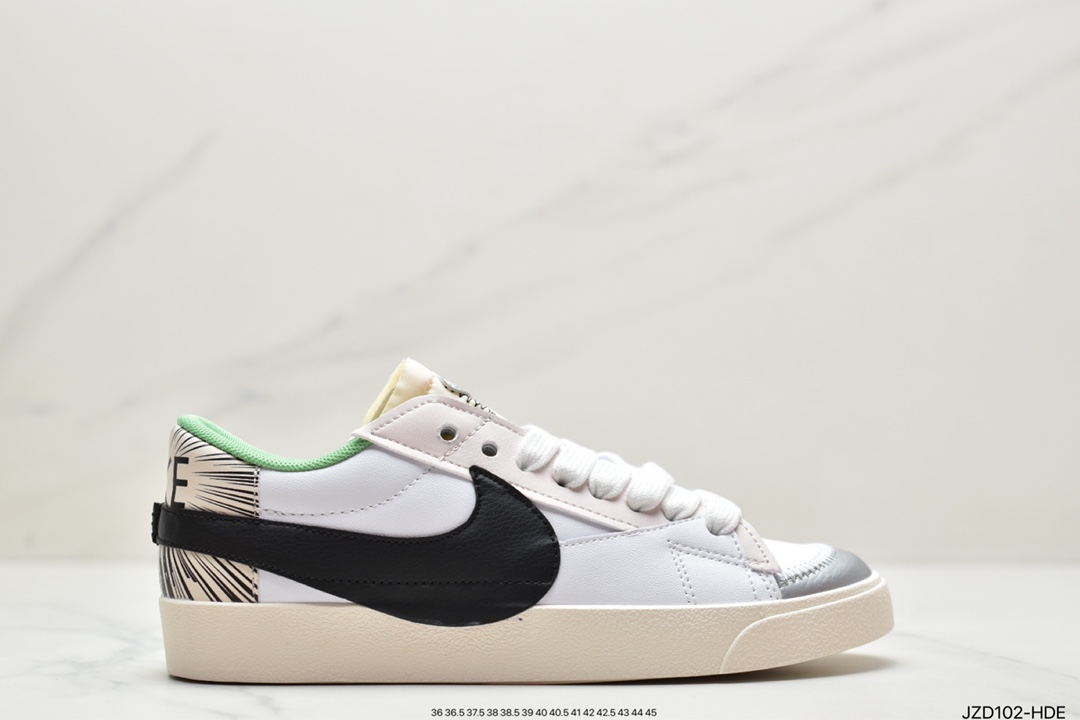 140 耐克NIKE WMNS Blazer Low LX 开拓者高帮百搭休闲运动板鞋 DD3111