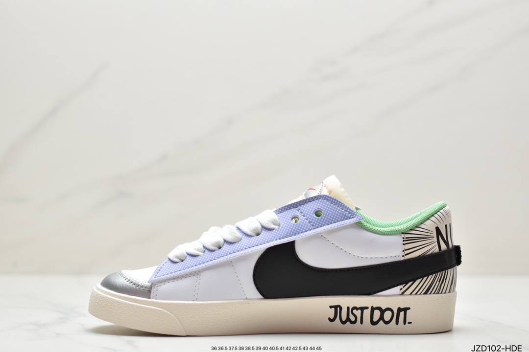 140 耐克NIKE WMNS Blazer Low LX 开拓者高帮百搭休闲运动板鞋 DD3111
