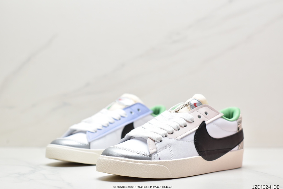 140 耐克NIKE WMNS Blazer Low LX 开拓者高帮百搭休闲运动板鞋 DD3111