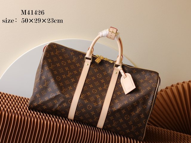 Louis Vuitton LV Keepall Handbags Travel Bags Monogram Canvas M41426