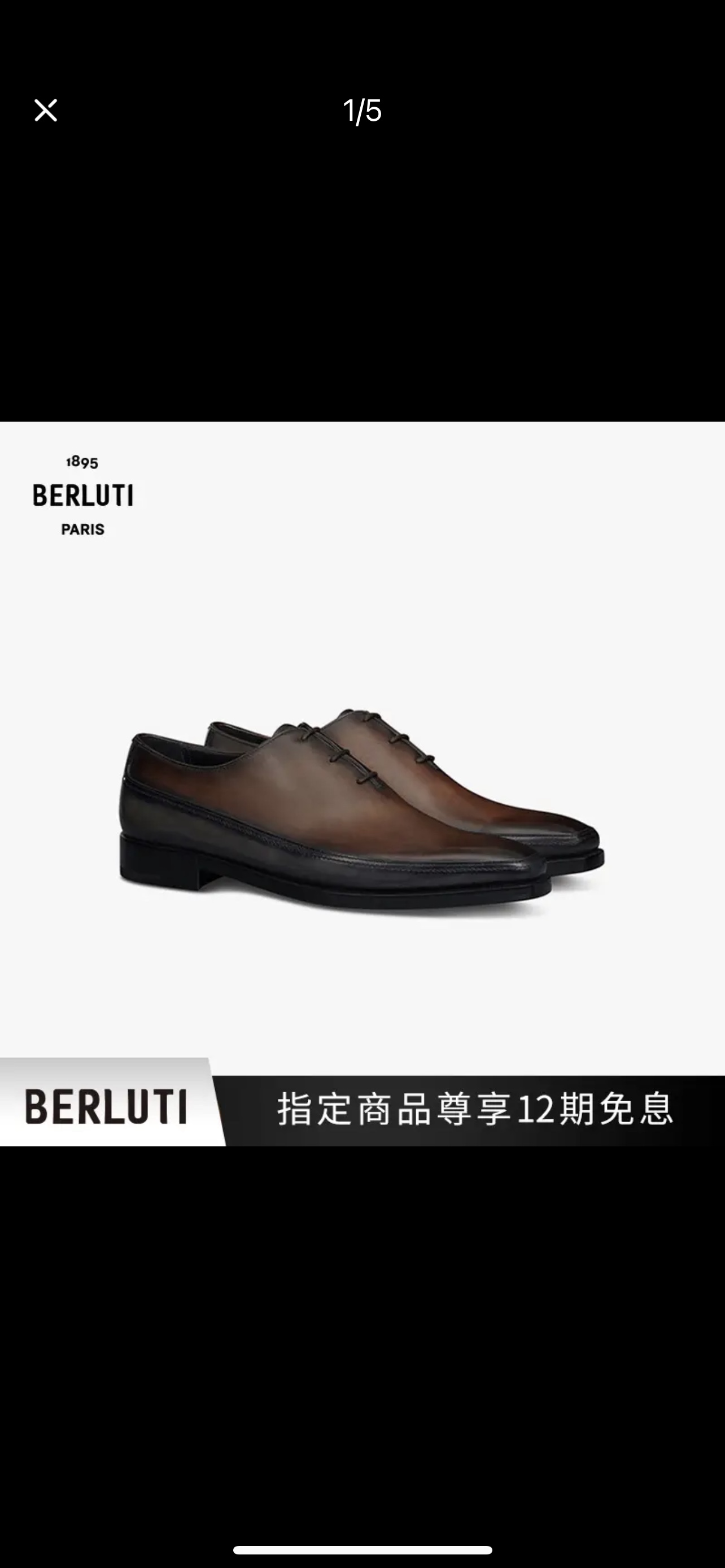 Berluti Shoes Plain Toe Splicing Men Calfskin Cowhide Fetal Genuine Leather Rubber
