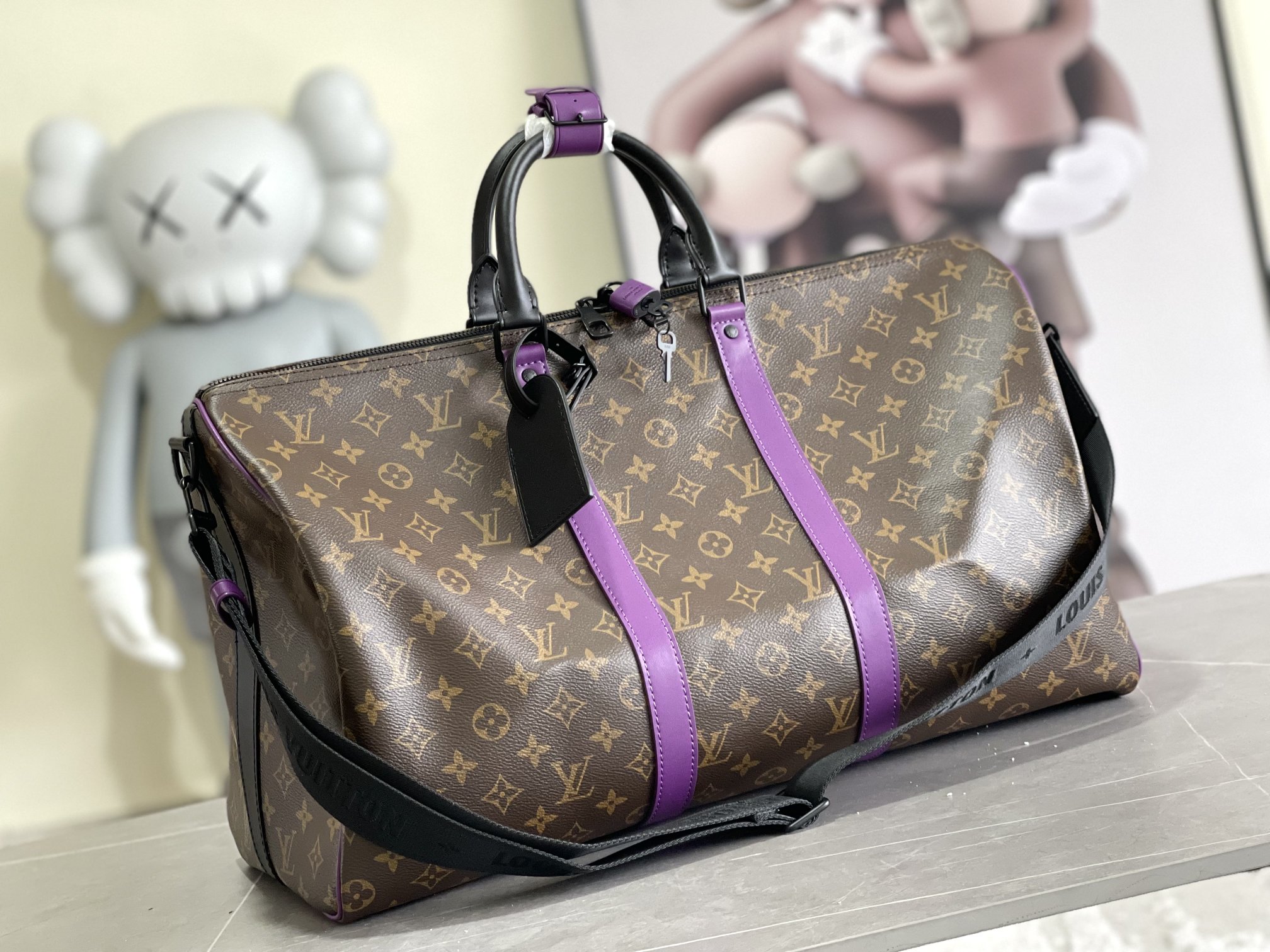 Louis Vuitton LV Keepall Travel Bags Monogram Canvas M46257
