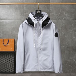Moncler Clothing Coats & Jackets Windbreaker Black Blue Grey White Men Fall Collection Fashion Hooded Top