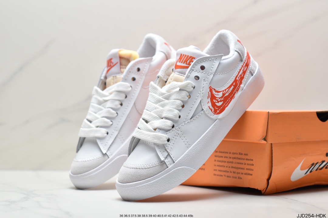 130 耐克NIKE WMNS Blazer Low LX 开拓者高帮百搭休闲运动板鞋DD3111
