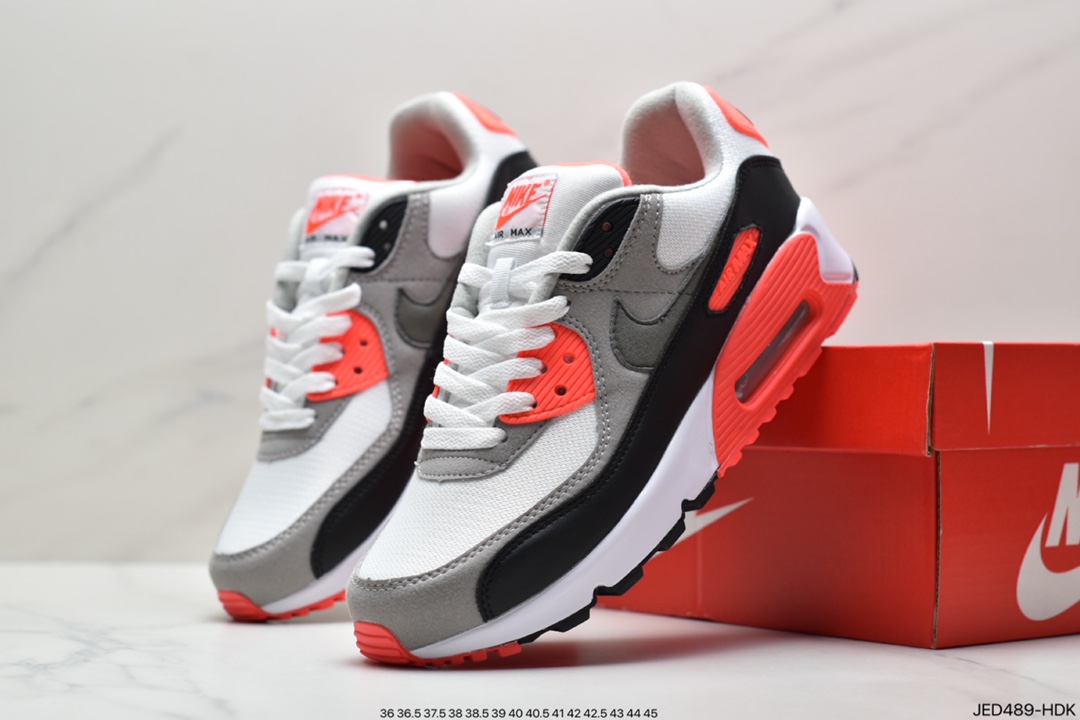 150 耐克NIKE AIR MAX 90 男女复古元年气垫缓震跑鞋