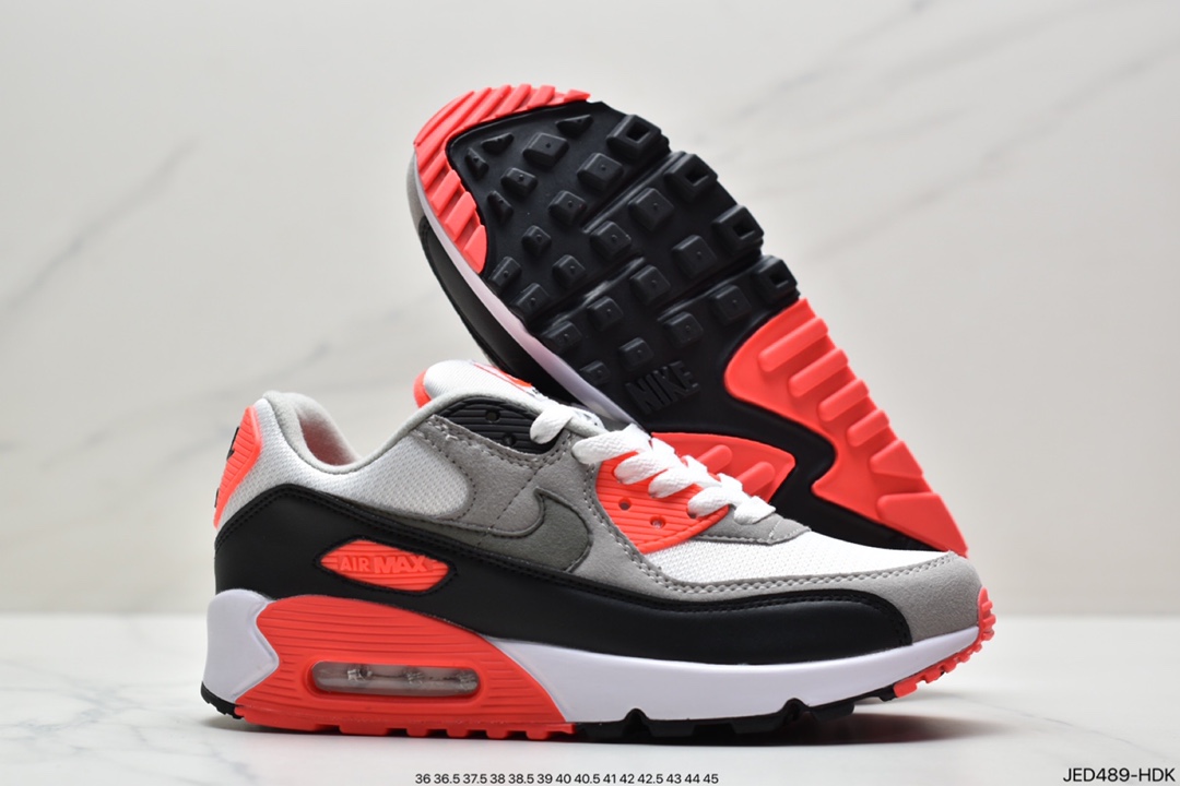 150 耐克NIKE AIR MAX 90 男女复古元年气垫缓震跑鞋