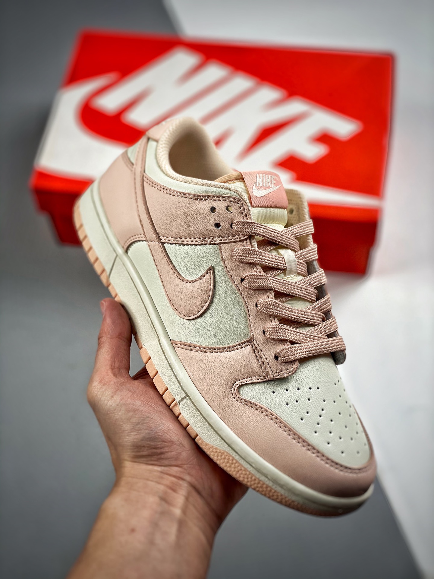 -4 Nk Dunk SB Low Rosa, la mejor opción de relación calidad-precio. Primer lanzamiento con fotos reales. Material de cu…