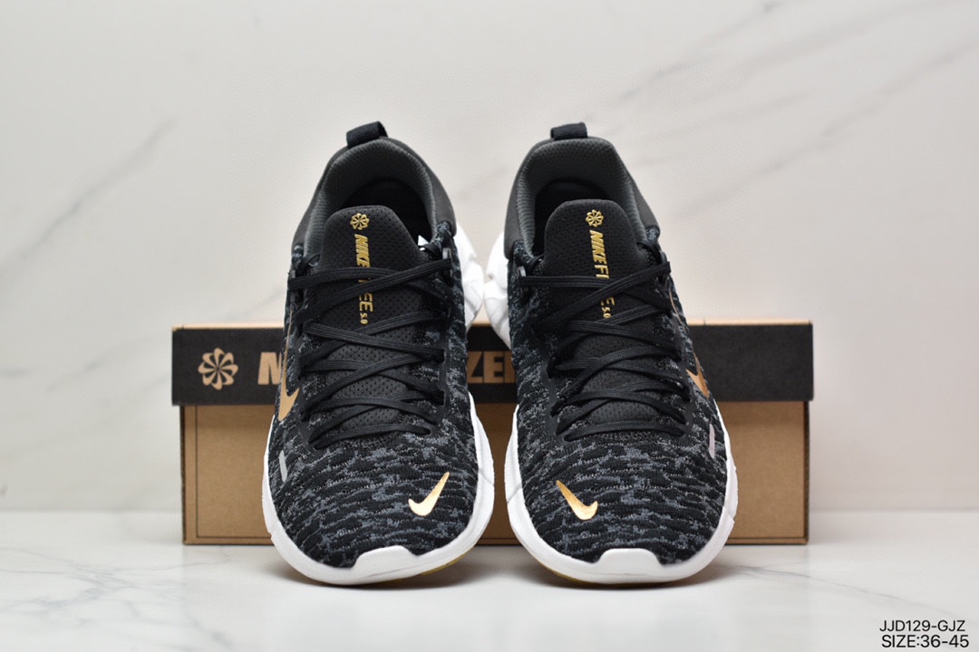 130 耐克Nike Free RN Flyknit 2018 赤足5.0二代轻跑鞋 CZ1891-300