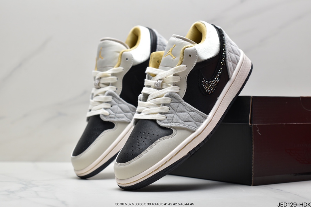 150 乔丹Air Jordan 1 Low AJ1 乔1 低帮复古文化休闲运动篮球鞋DV1762