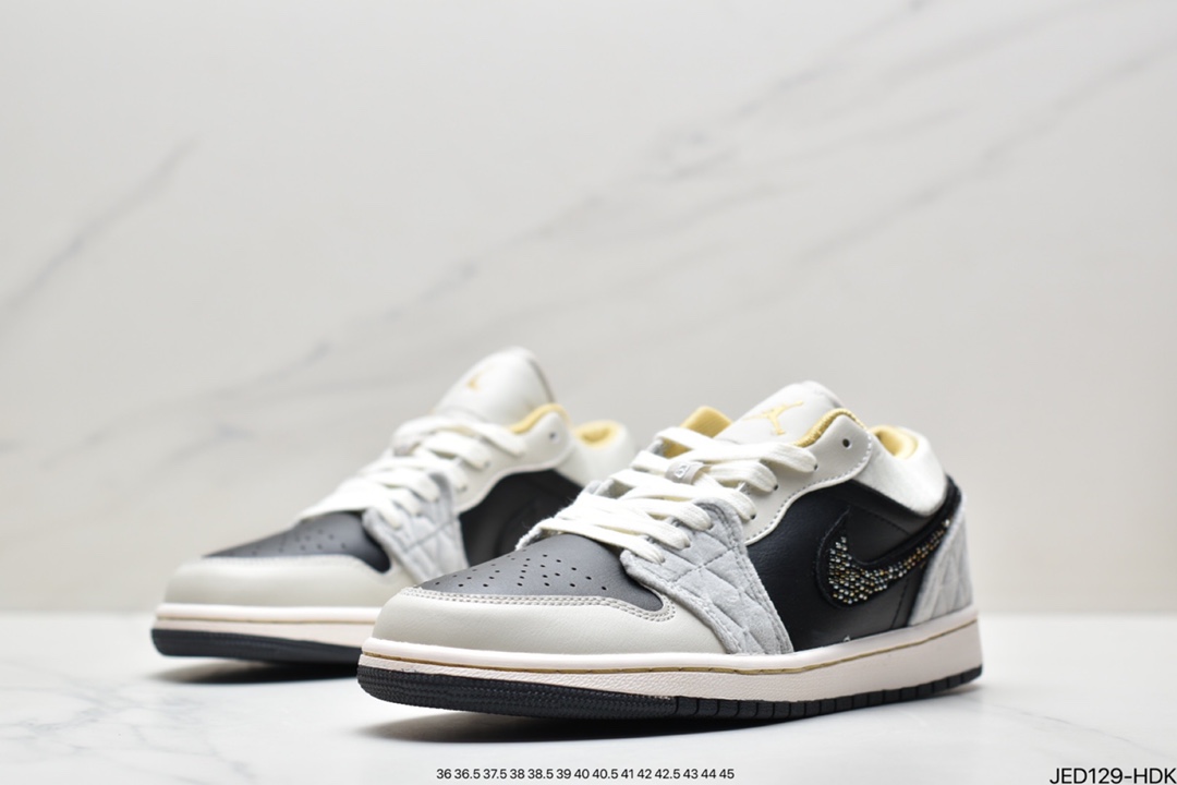 150 乔丹Air Jordan 1 Low AJ1 乔1 低帮复古文化休闲运动篮球鞋DV1762