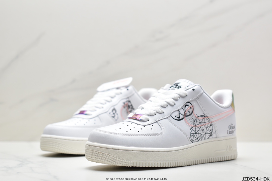 140 耐克Nike Air Force 1 Low  空军一号低帮百搭休闲运动板鞋315122-111
