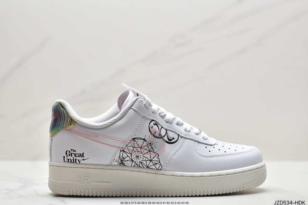 140 耐克Nike Air Force 1 Low  空军一号低帮百搭休闲运动板鞋315122-111