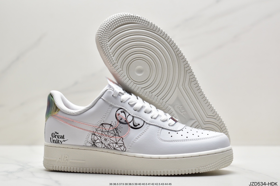 140 耐克Nike Air Force 1 Low  空军一号低帮百搭休闲运动板鞋315122-111