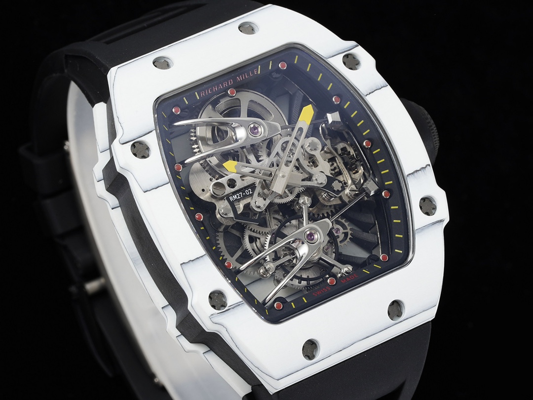 新款RM 27-02 是 〖RICHARD MILLE 〗(里查德米尔)专为网球运动员运动型陀飞轮腕表