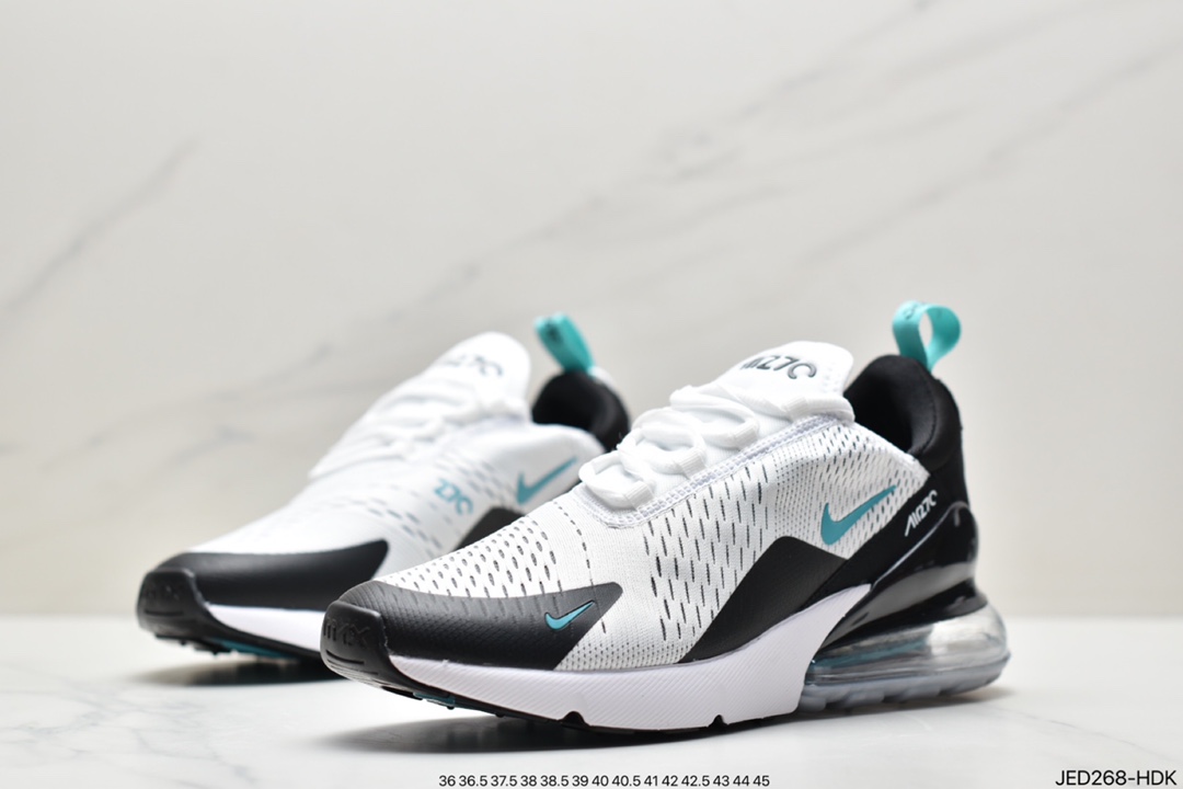 160 耐克Nike Air Max 270透气后掌半气垫慢跑鞋AH8050-001