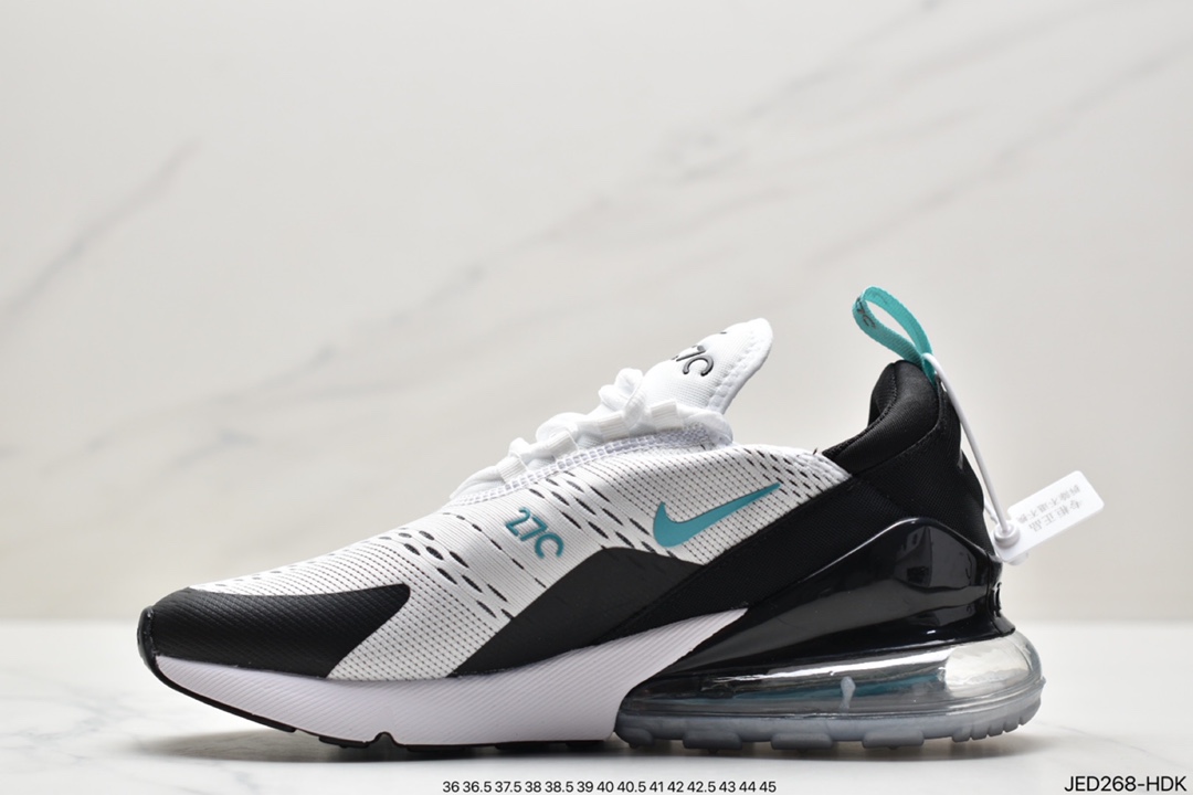 160 耐克Nike Air Max 270透气后掌半气垫慢跑鞋AH8050-001