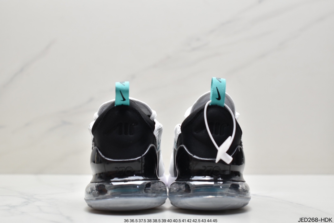 160 耐克Nike Air Max 270透气后掌半气垫慢跑鞋AH8050-001