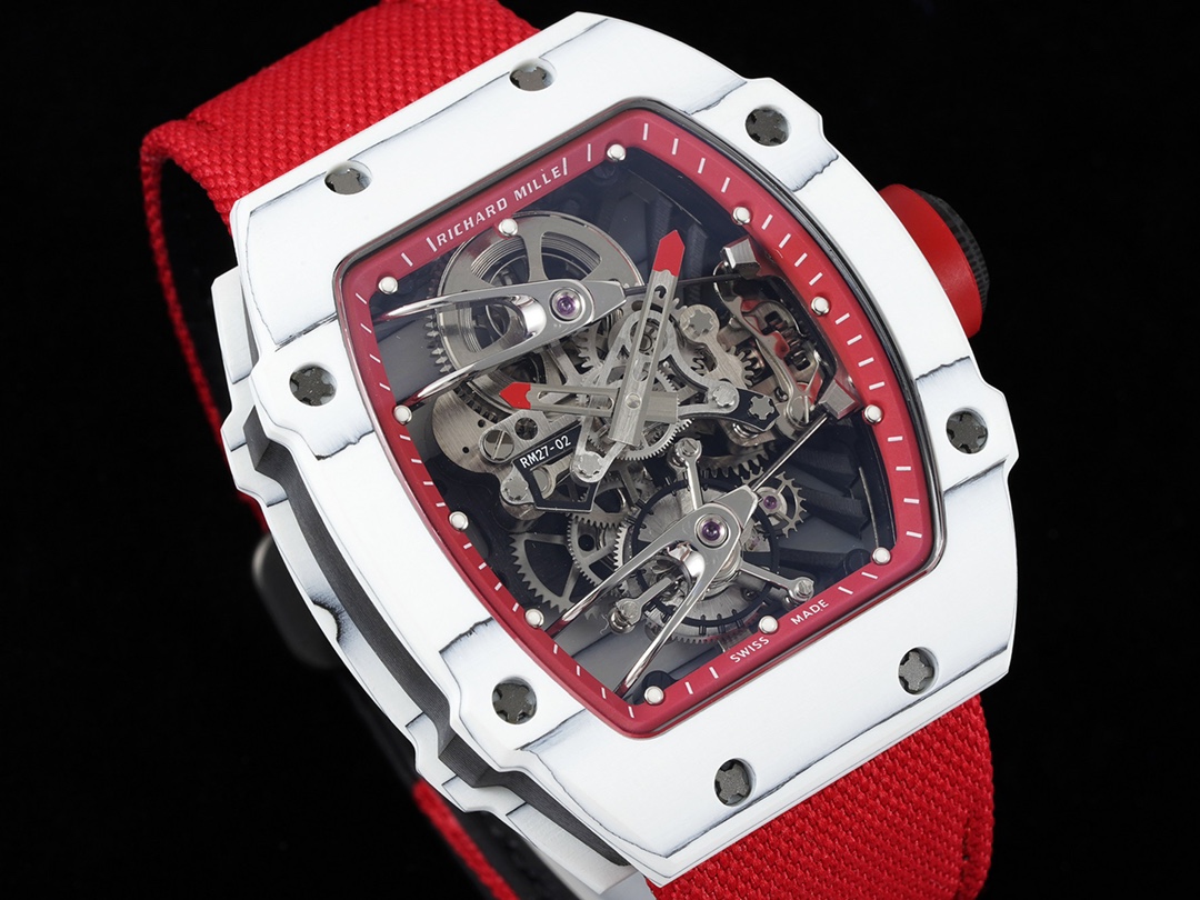 新款RM 27-02 是 〖RICHARD MILLE 〗(里查德米尔)专为网球运动员运动型陀飞轮腕表