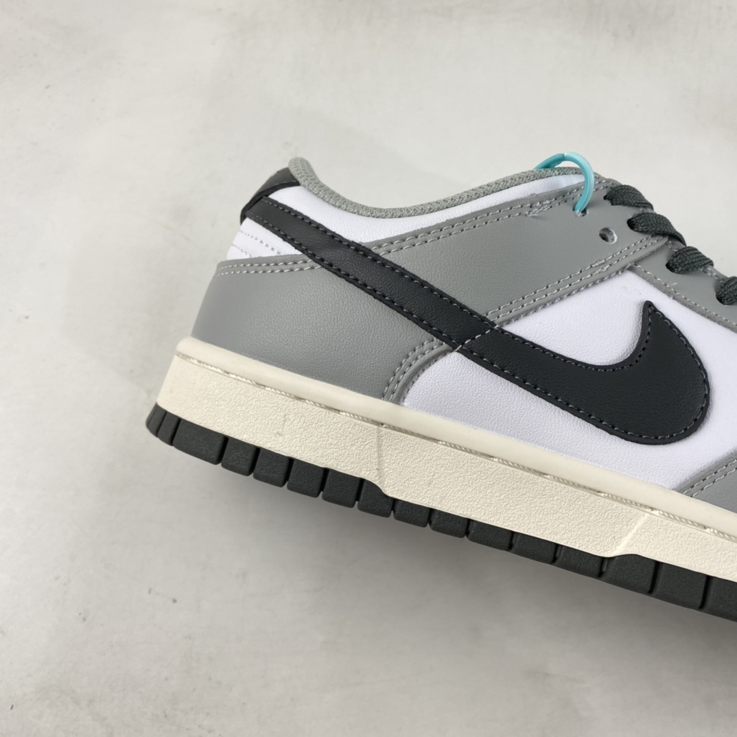 P220  Nike Dunk Low ”Light Smoke Grey” 白灰色 SB低帮运动休闲板鞋 DD1503-117