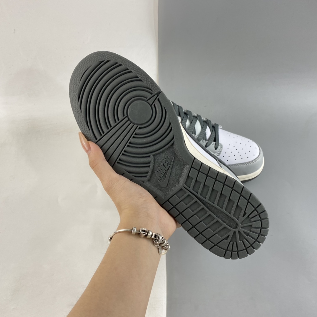P220  Nike Dunk Low ”Light Smoke Grey” 白灰色 SB低帮运动休闲板鞋 DD1503-117