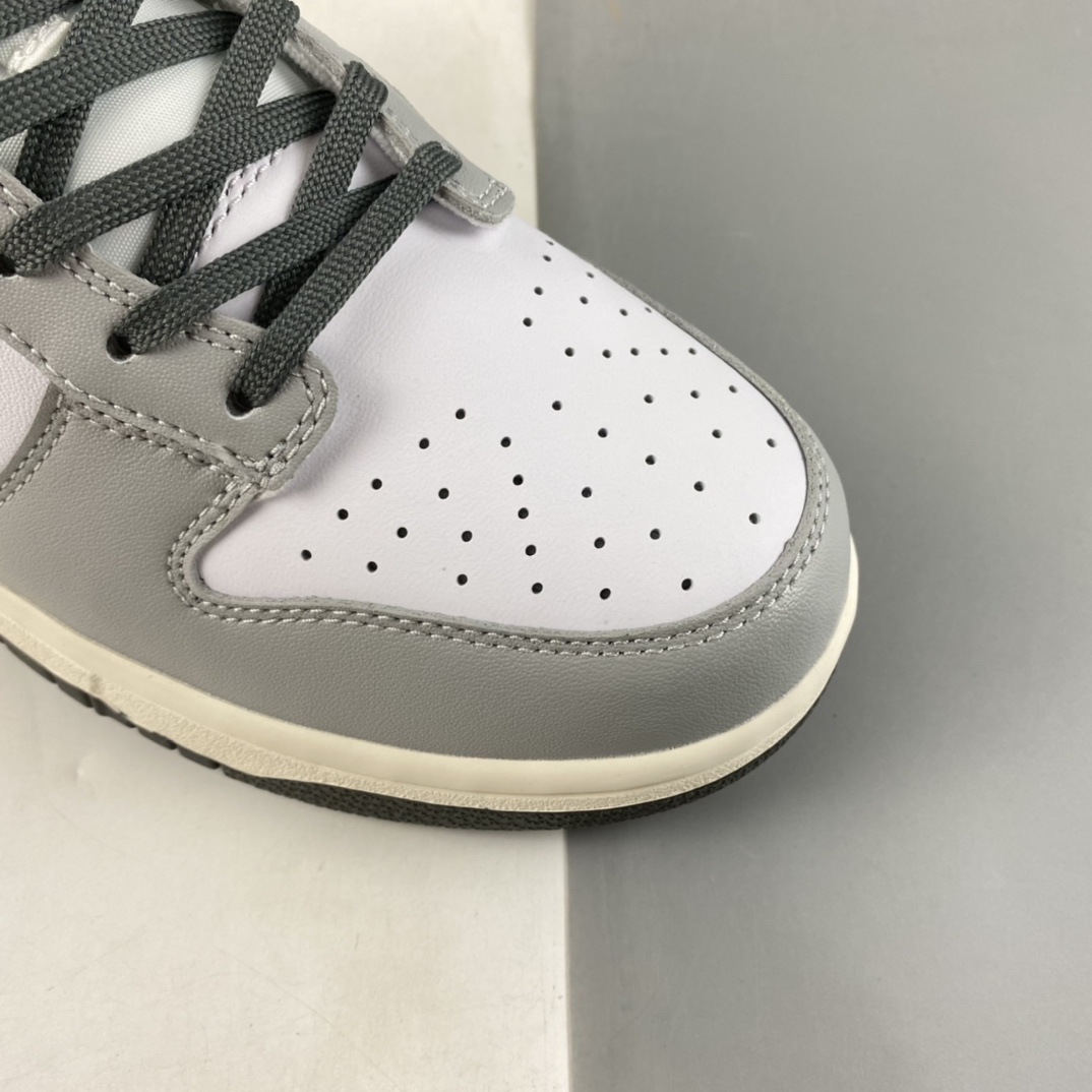 P220  Nike Dunk Low ”Light Smoke Grey” 白灰色 SB低帮运动休闲板鞋 DD1503-117