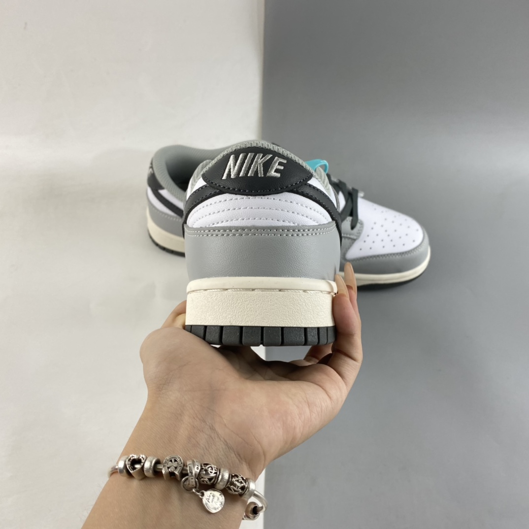 P220  Nike Dunk Low ”Light Smoke Grey” 白灰色 SB低帮运动休闲板鞋 DD1503-117