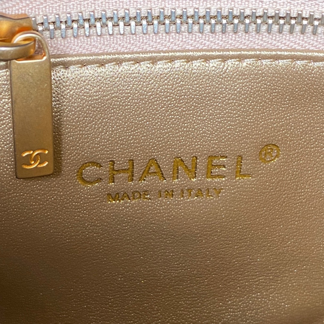 香奈儿Chanel 22s最新磨砂皮口盖包 AS3378鸳鸯扣款式