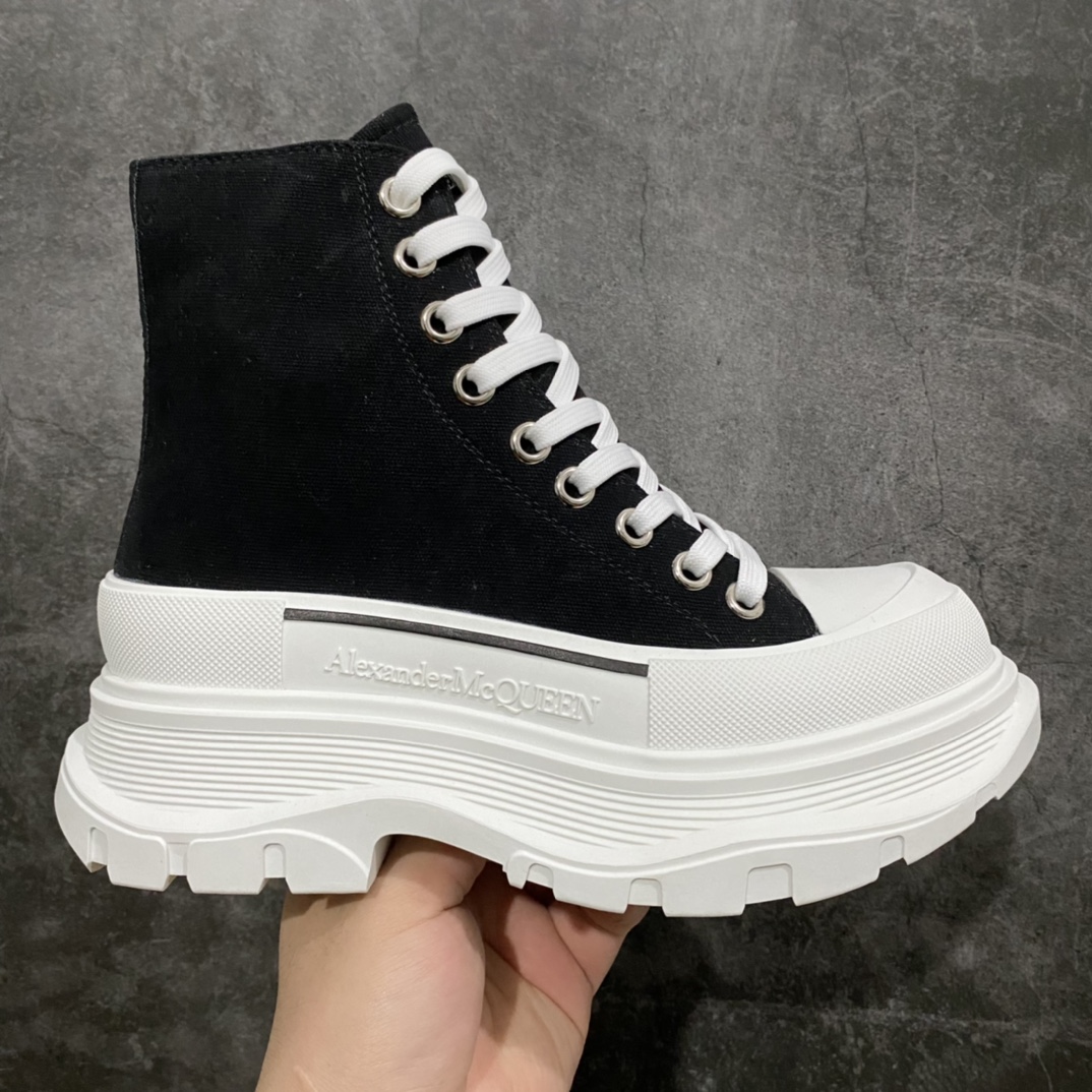 广东版 白盒 麦昆系列 Alexander McQueen/麦昆 亚历山大系带帆布鞋 品质细节实拍如下 所见即所得 尺码:35 36 37 38 39 40 41 42 43 44-选品中心