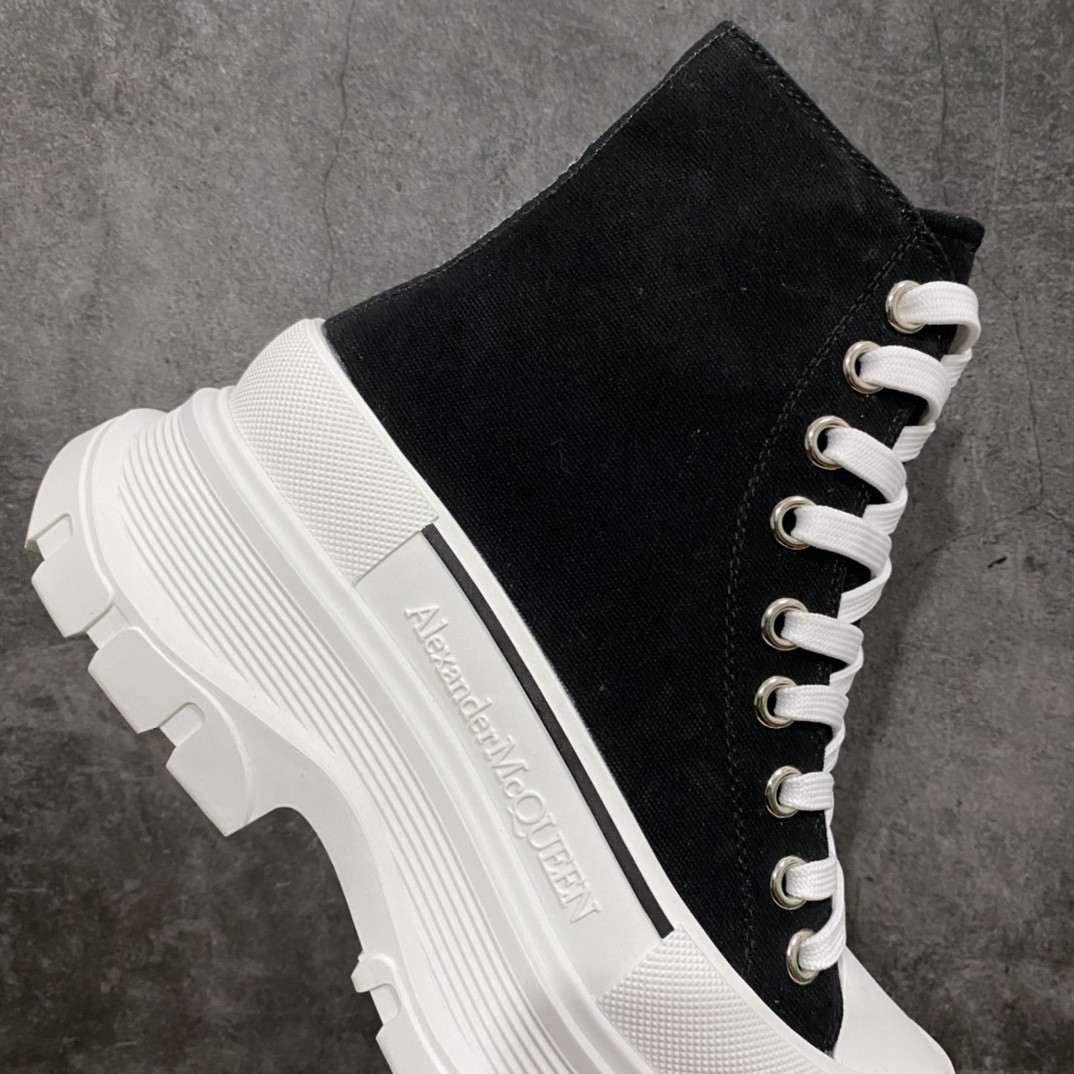图片[7]-广东版 白盒 麦昆系列 Alexander McQueen/麦昆 亚历山大系带帆布鞋 品质细节实拍如下 所见即所得 尺码：35 36 37 38 39 40 41 42 43 44-选品中心