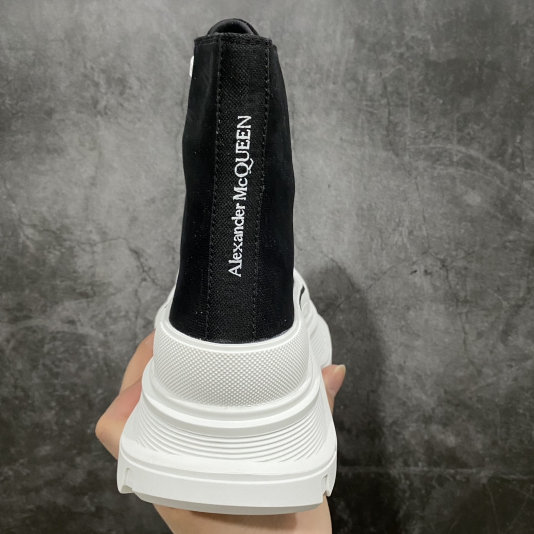 图片[3]-广东版 白盒 麦昆系列 Alexander McQueen/麦昆 亚历山大系带帆布鞋 品质细节实拍如下 所见即所得 尺码：35 36 37 38 39 40 41 42 43 44-选品中心