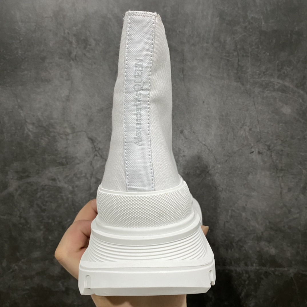 图片[4]-广东版 白盒 麦昆系列 Alexander McQueen/麦昆 亚历山大系带帆布鞋 品质细节实拍如下 所见即所得 尺码：35 36 37 38 39 40 41 42 43 44-选品中心