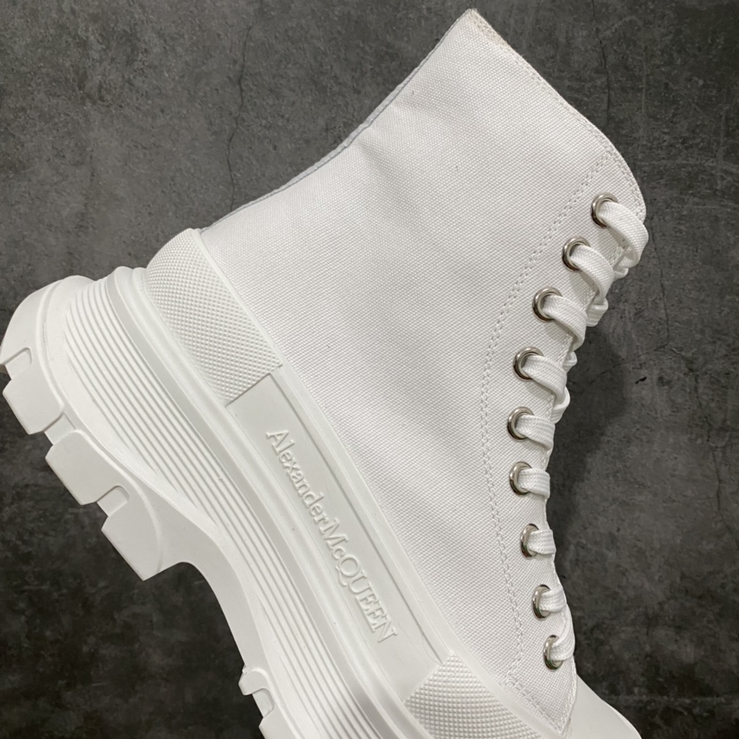 图片[7]-广东版 白盒 麦昆系列 Alexander McQueen/麦昆 亚历山大系带帆布鞋 品质细节实拍如下 所见即所得 尺码：35 36 37 38 39 40 41 42 43 44-选品中心