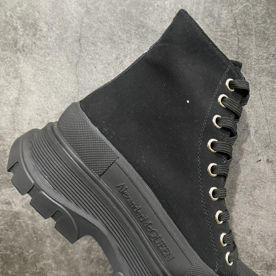图片[7]-广东版 白盒 麦昆系列 Alexander McQueen/麦昆 亚历山大系带帆布鞋 品质细节实拍如下 所见即所得 尺码：35 36 37 38 39 40 41 42 43 44-选品中心