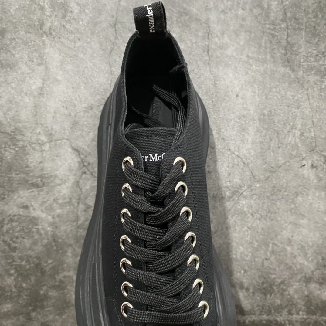 图片[8]-广东版 白盒 麦昆系列 Alexander McQueen/麦昆 亚历山大系带帆布鞋 品质细节实拍如下 所见即所得 尺码：35 36 37 38 39 40 41 42 43 44-选品中心