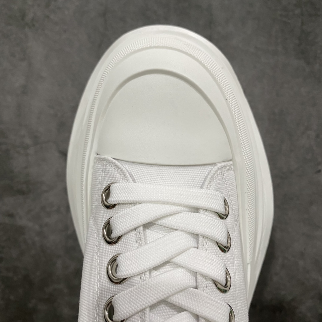 图片[5]-广东版 白盒 麦昆系列 Alexander McQueen/麦昆 亚历山大系带帆布鞋 品质细节实拍如下 所见即所得 尺码：35 36 37 38 39 40 41 42 43 44-选品中心