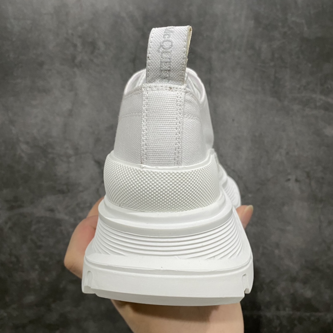 图片[4]-广东版 白盒 麦昆系列 Alexander McQueen/麦昆 亚历山大系带帆布鞋 品质细节实拍如下 所见即所得 尺码：35 36 37 38 39 40 41 42 43 44-选品中心