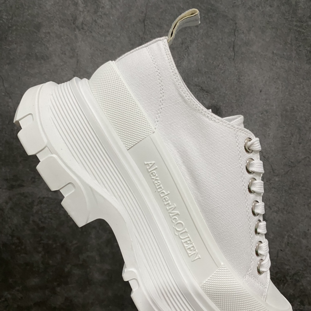 图片[7]-广东版 白盒 麦昆系列 Alexander McQueen/麦昆 亚历山大系带帆布鞋 品质细节实拍如下 所见即所得 尺码：35 36 37 38 39 40 41 42 43 44-选品中心