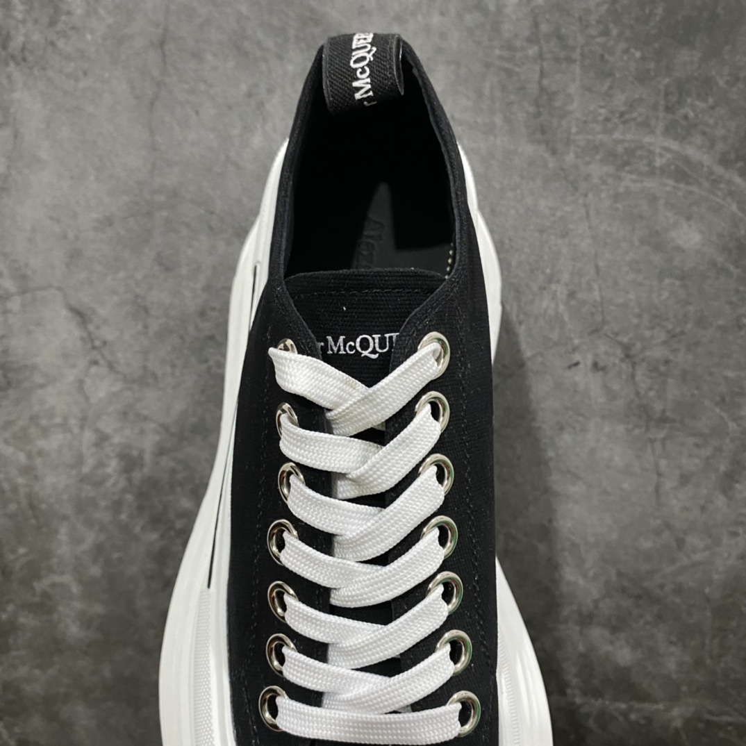 图片[8]-广东版 白盒 麦昆系列 Alexander McQueen/麦昆 亚历山大系带帆布鞋 品质细节实拍如下 所见即所得 尺码：35 36 37 38 39 40 41 42 43 44-选品中心