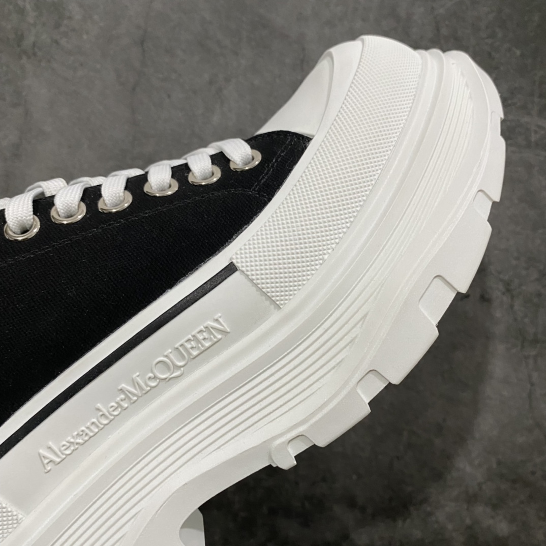 图片[6]-广东版 白盒 麦昆系列 Alexander McQueen/麦昆 亚历山大系带帆布鞋 品质细节实拍如下 所见即所得 尺码：35 36 37 38 39 40 41 42 43 44-选品中心