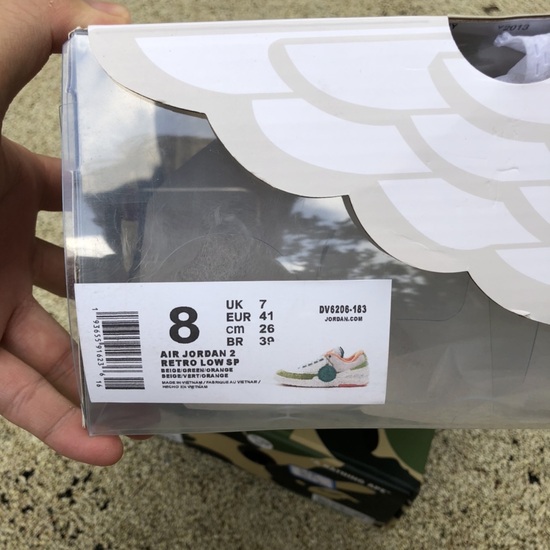 Titan x Air Jordan 2 Low WMNS 联名灯芯绒 dv6206-183