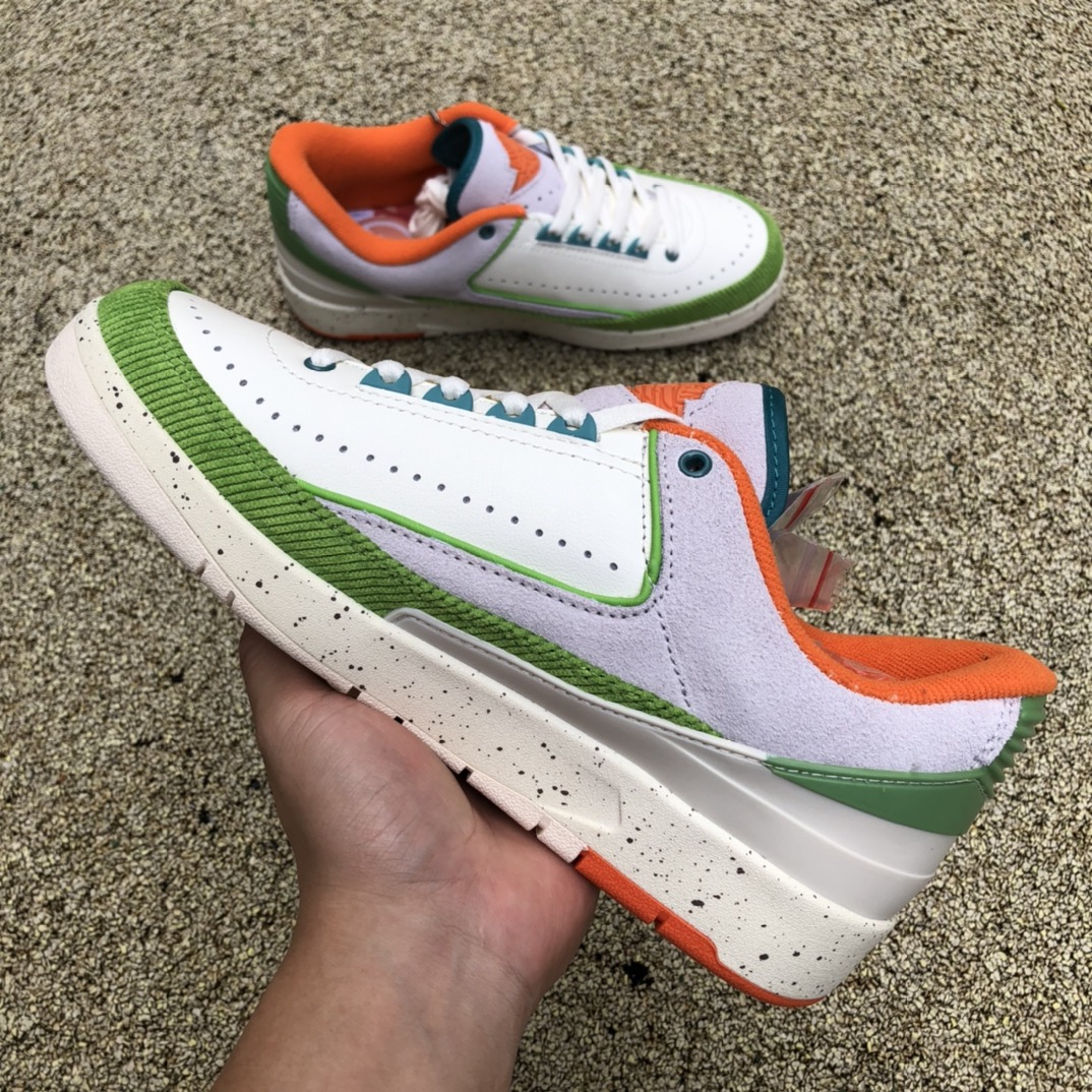 Titan x Air Jordan 2 Low WMNS 联名灯芯绒 dv6206-183