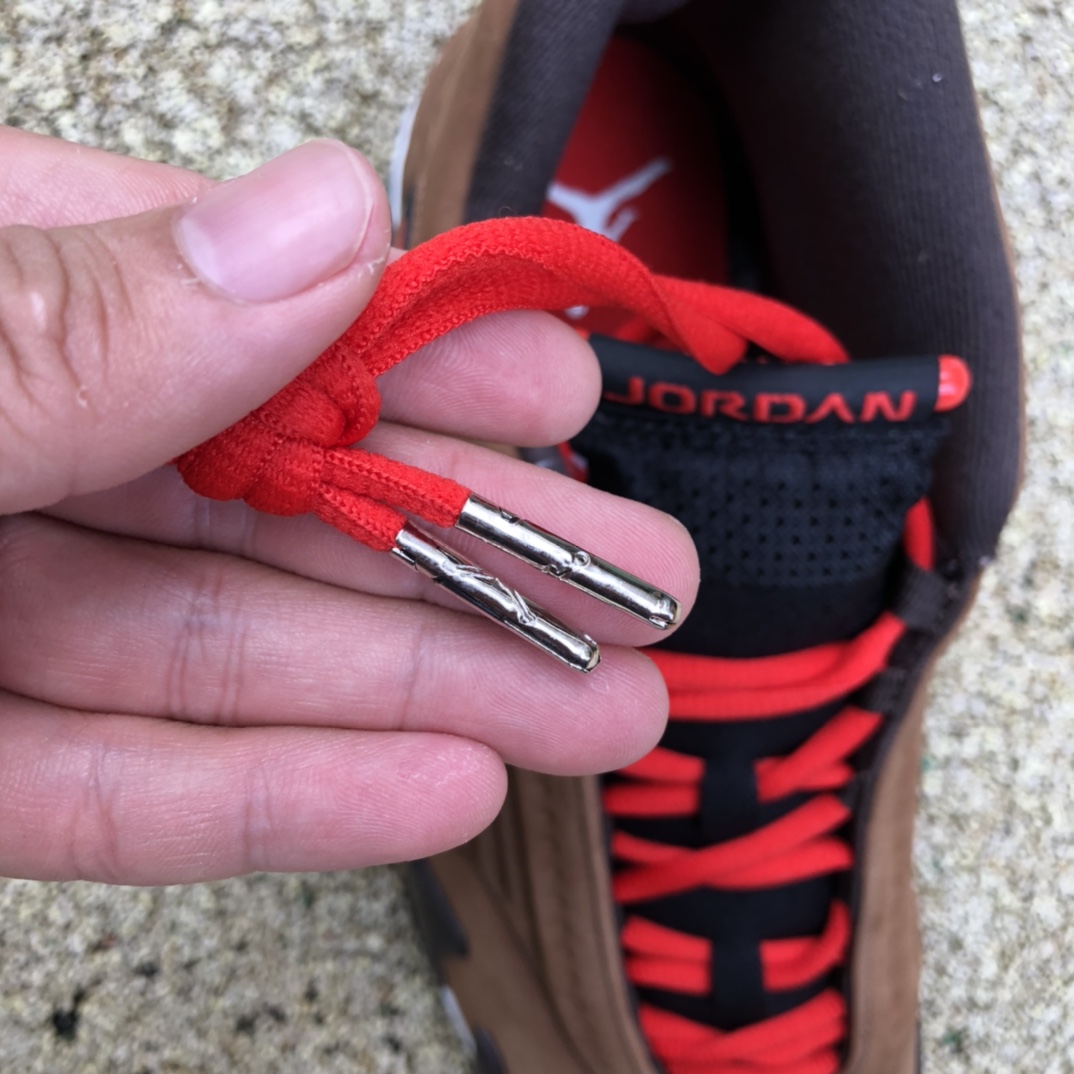 细节图- aj14小兵马俑 AJ14古铜色黑棕咖啡男小兵马俑篮球鞋DO9406-200