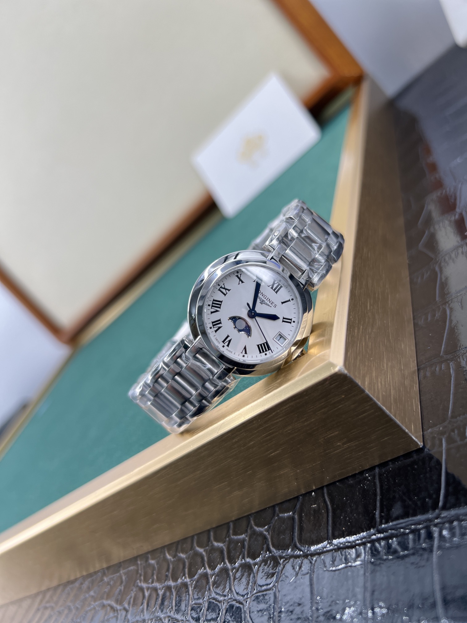 Longines 皇家 浪琴优雅系列，心月月相